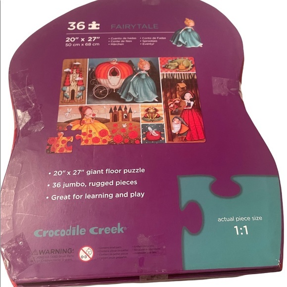 Fairy Tale Floor Puzzle 36 Jumbo Pieces - Picture 4 of 5